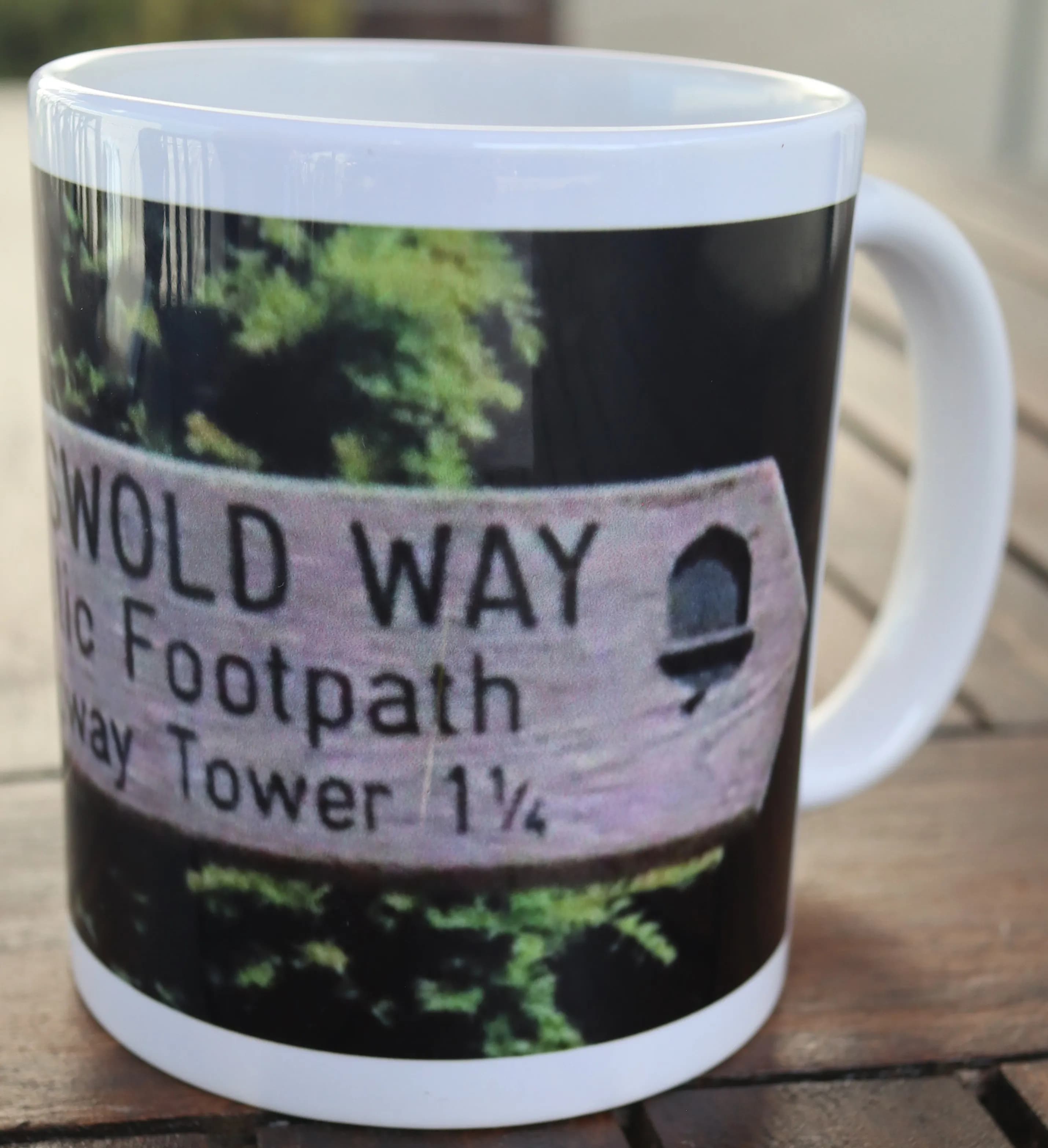 Cotswold Way ceramic mug from the CWA Shop