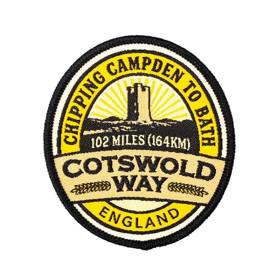 Cotswold Way woven patch badge