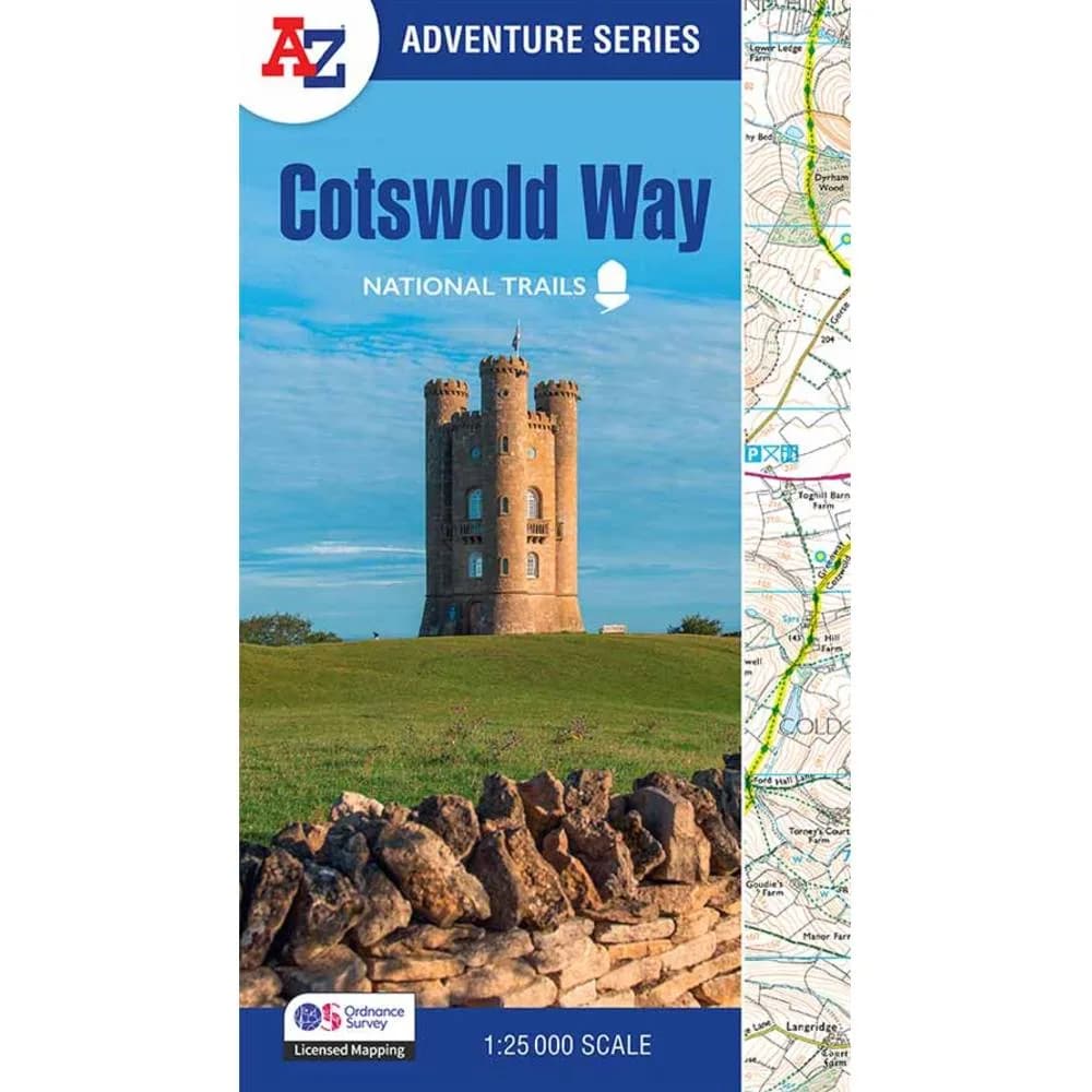 Cotswold Way A-Z Adventure Atlas cover