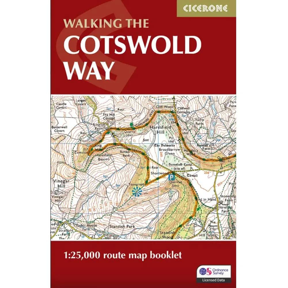 Cicerone Cotswold Way map booklet cover