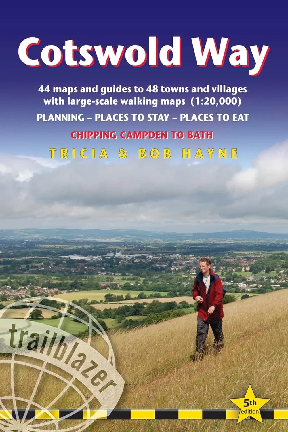 The Cotswold Way Trailblazer guidebook cover