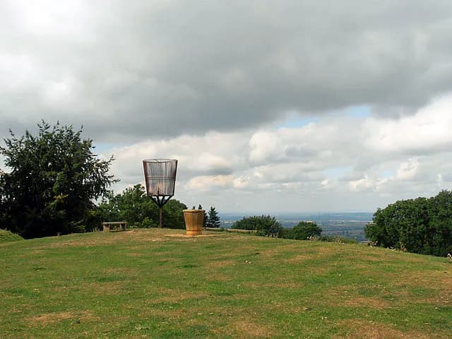Dover's Hill beacon and viewpoint overlooking the Vale of Evesham