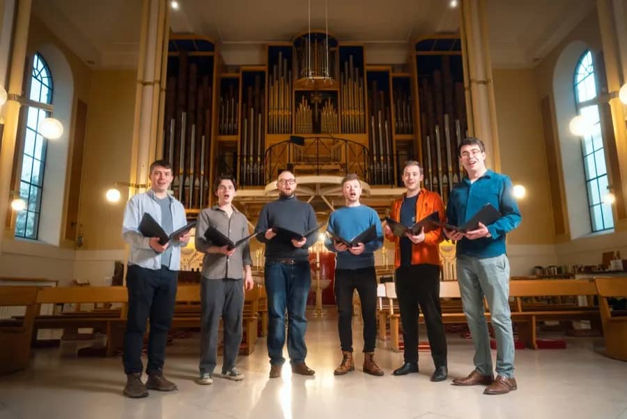 Concert scene from Tetbury Music Festival