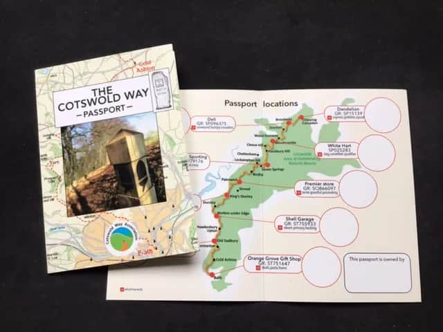 Cotswold Way Walker's Passport booklet